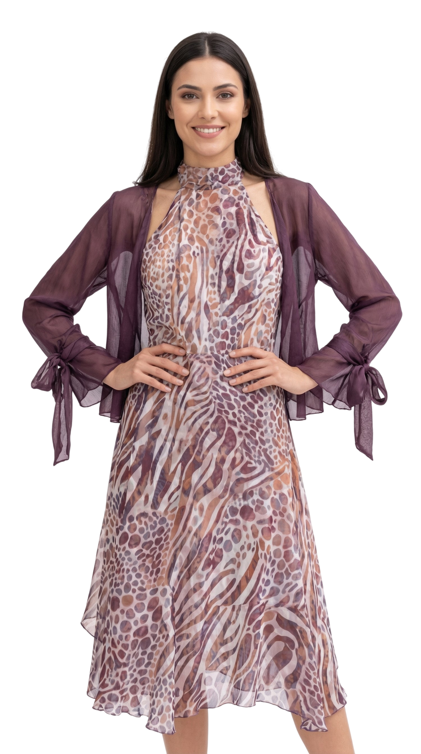 Blusa Gasa Anudada