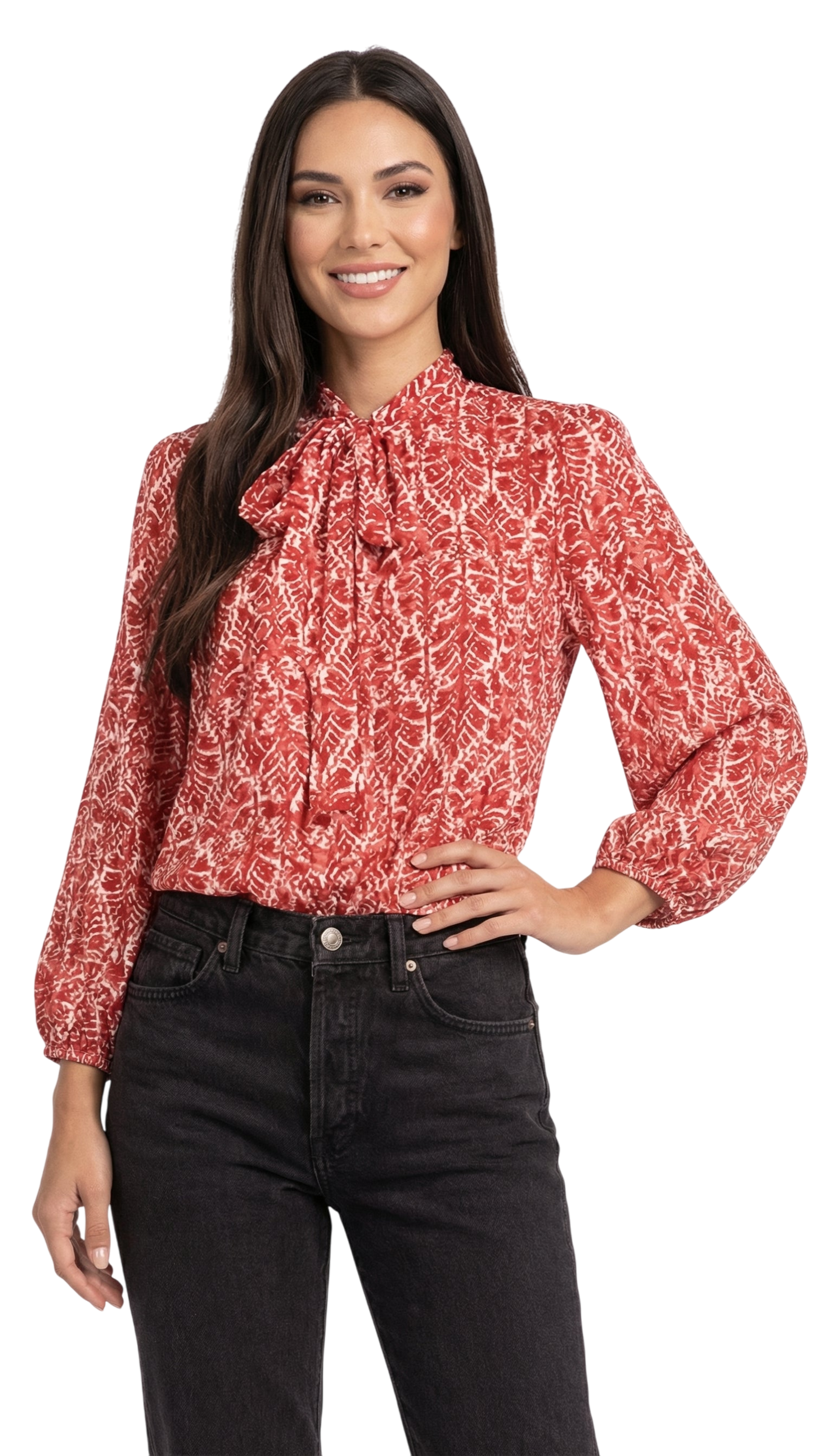 Blusa Lazo Estampada