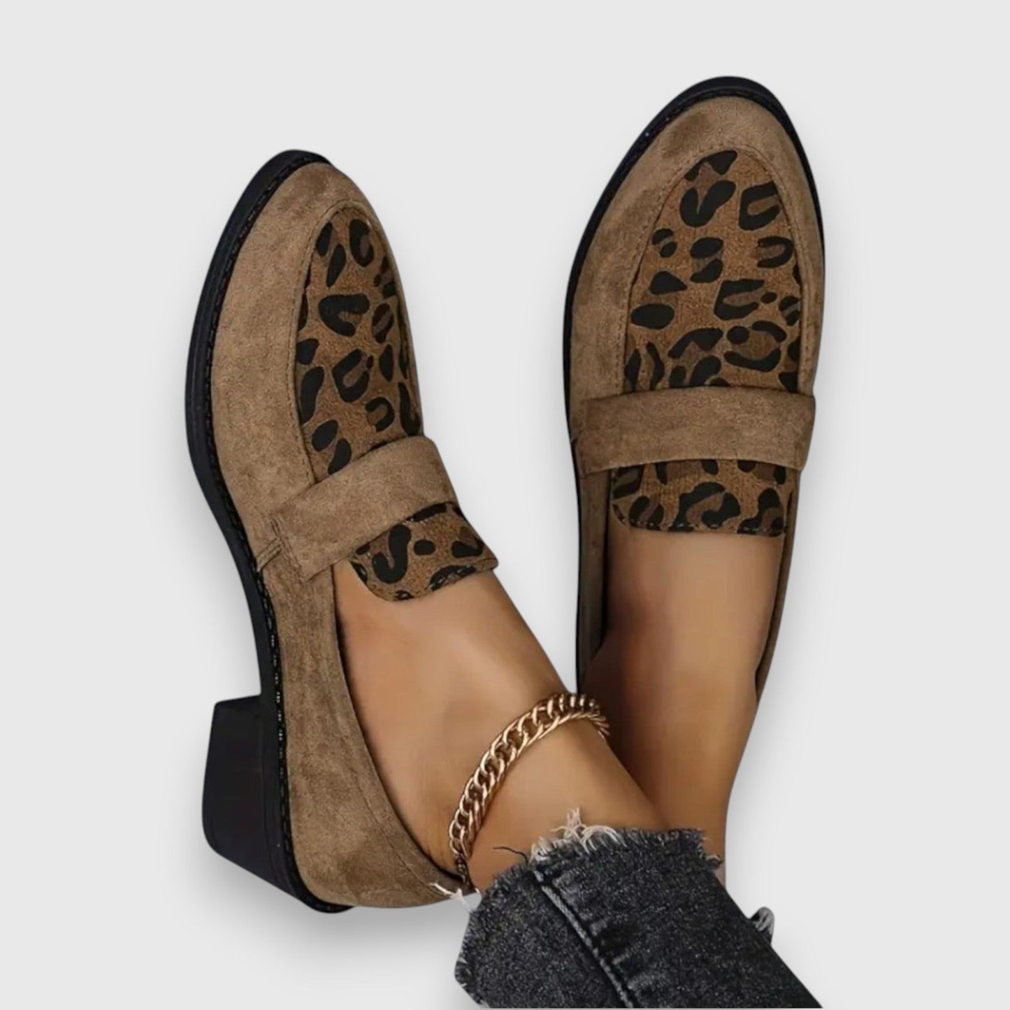 Giuliaᵛᶜ / Mocasines Combinados Leopardo