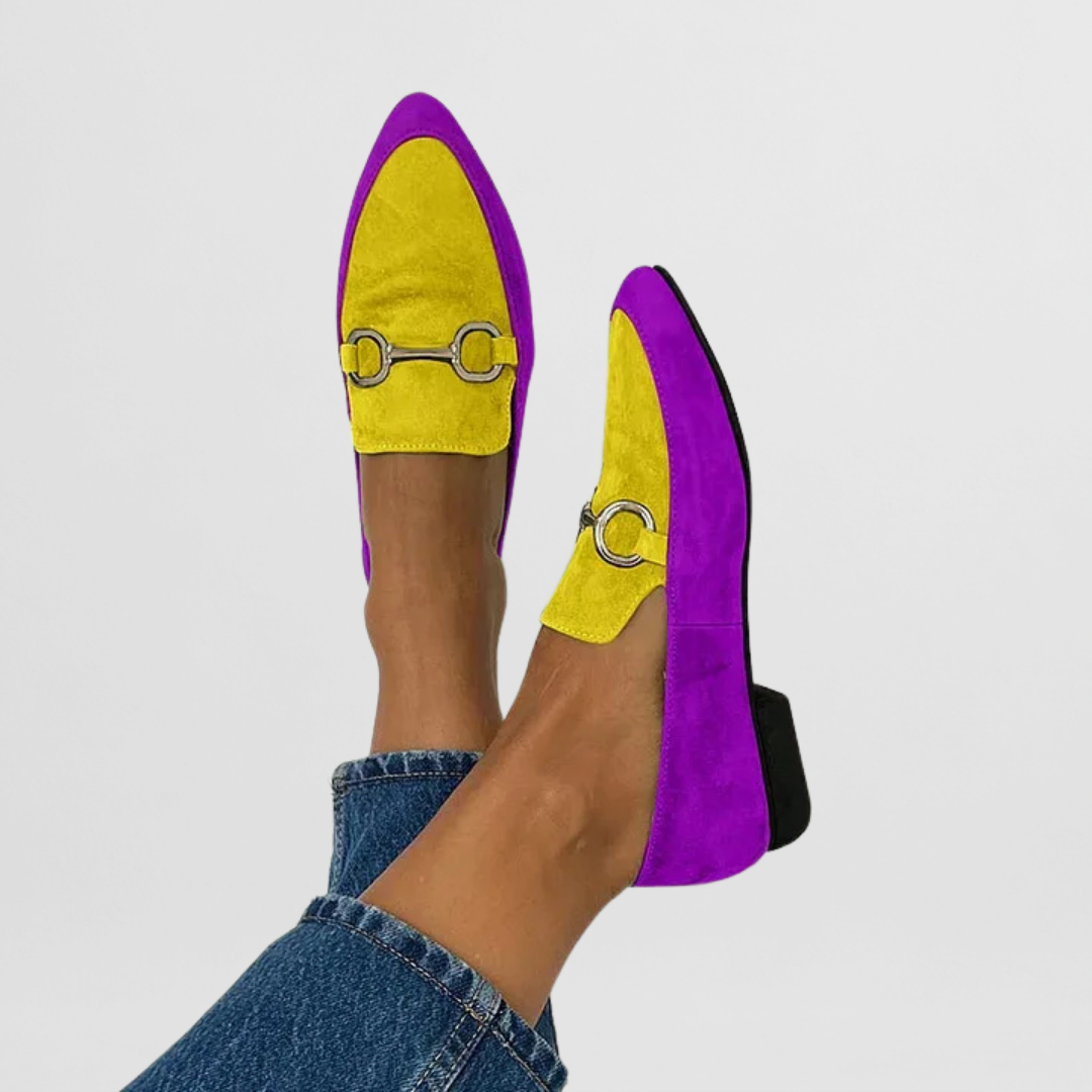 Giuliaᵛᶜ / Mocasines Verde Ante