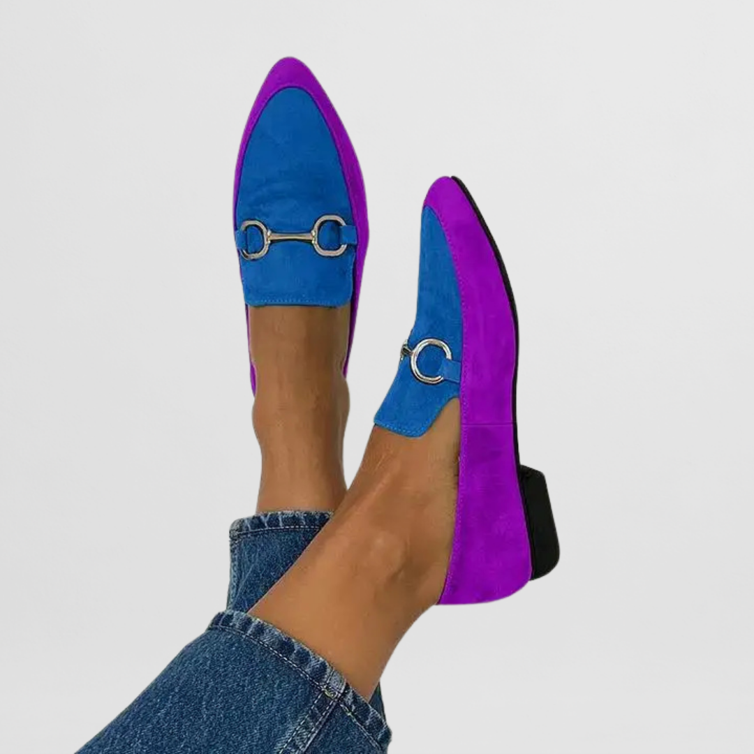 Giuliaᵛᶜ / Mocasines Verde Ante