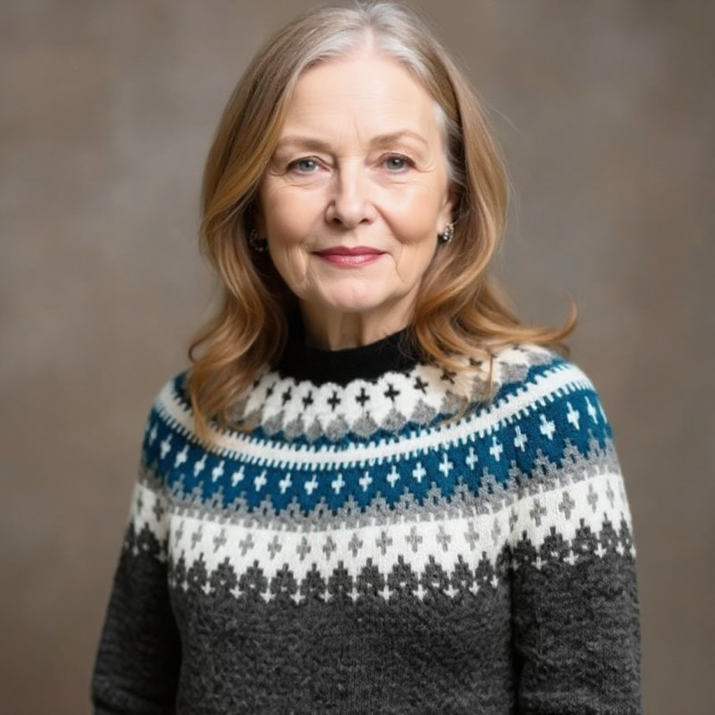 ABRIL™ | SUÉTER VINTAGE DE PUNTO ISLANDÉS