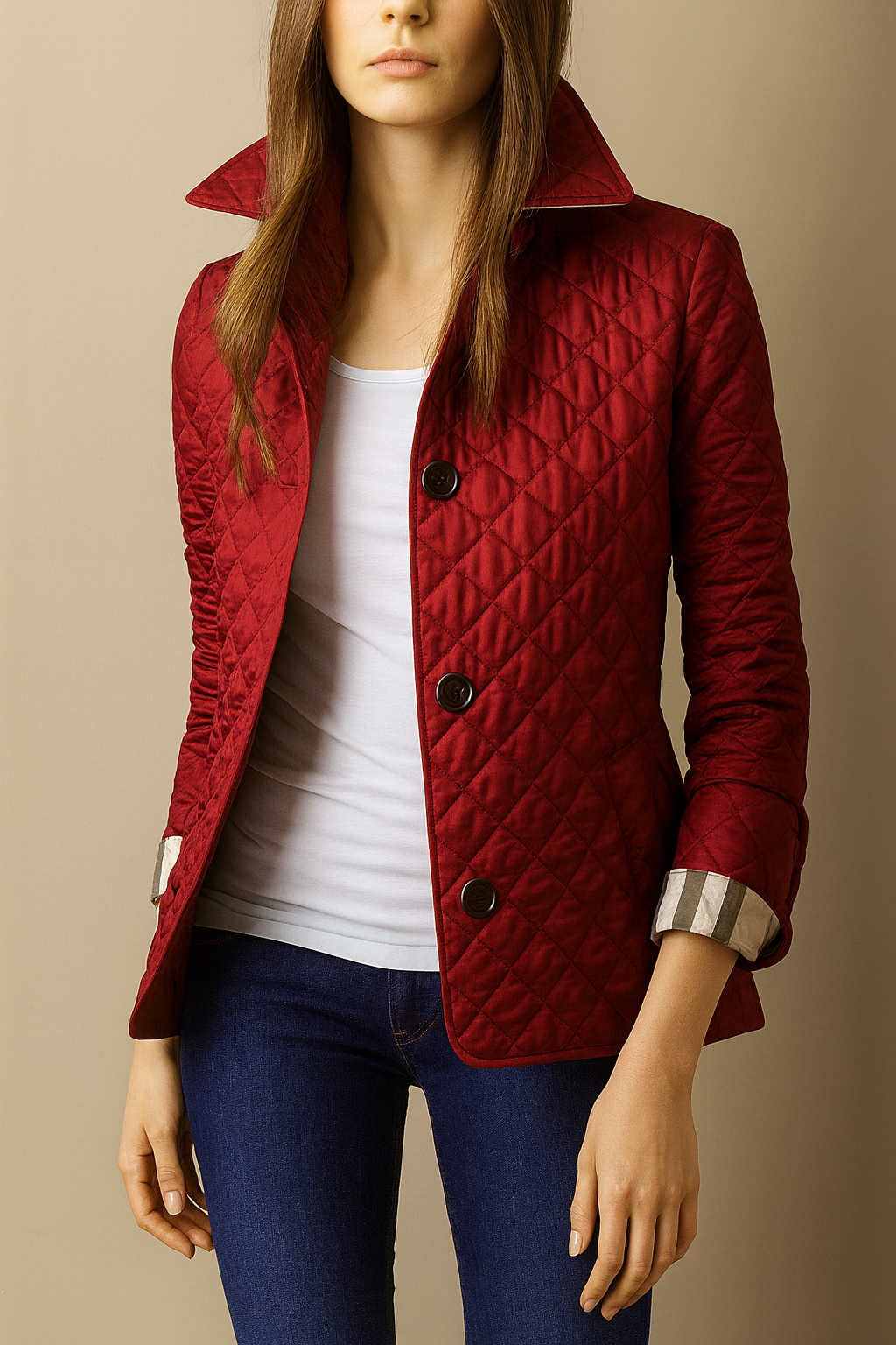 Madona | Chaqueta Acolchada con Botones