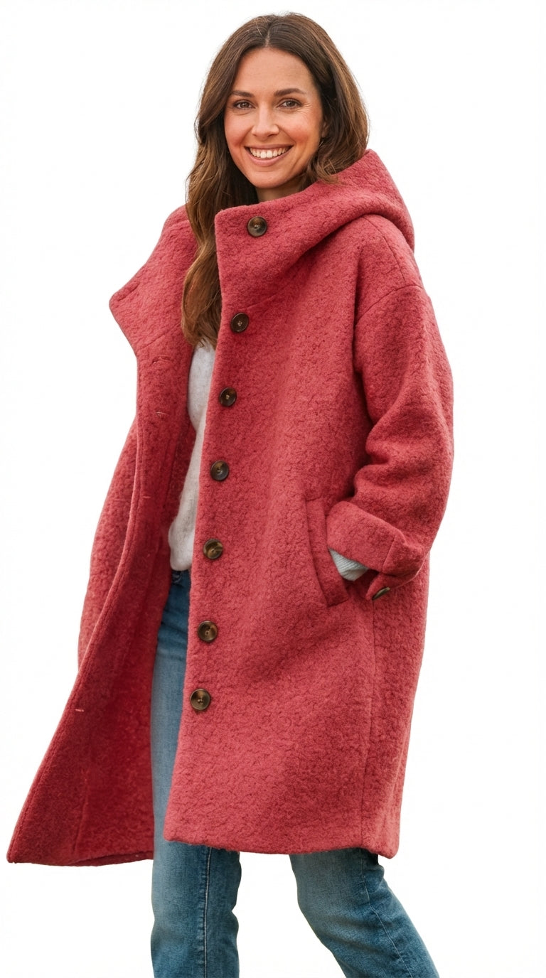 PRISCA™ | ABRIGO CON CAPUCHA