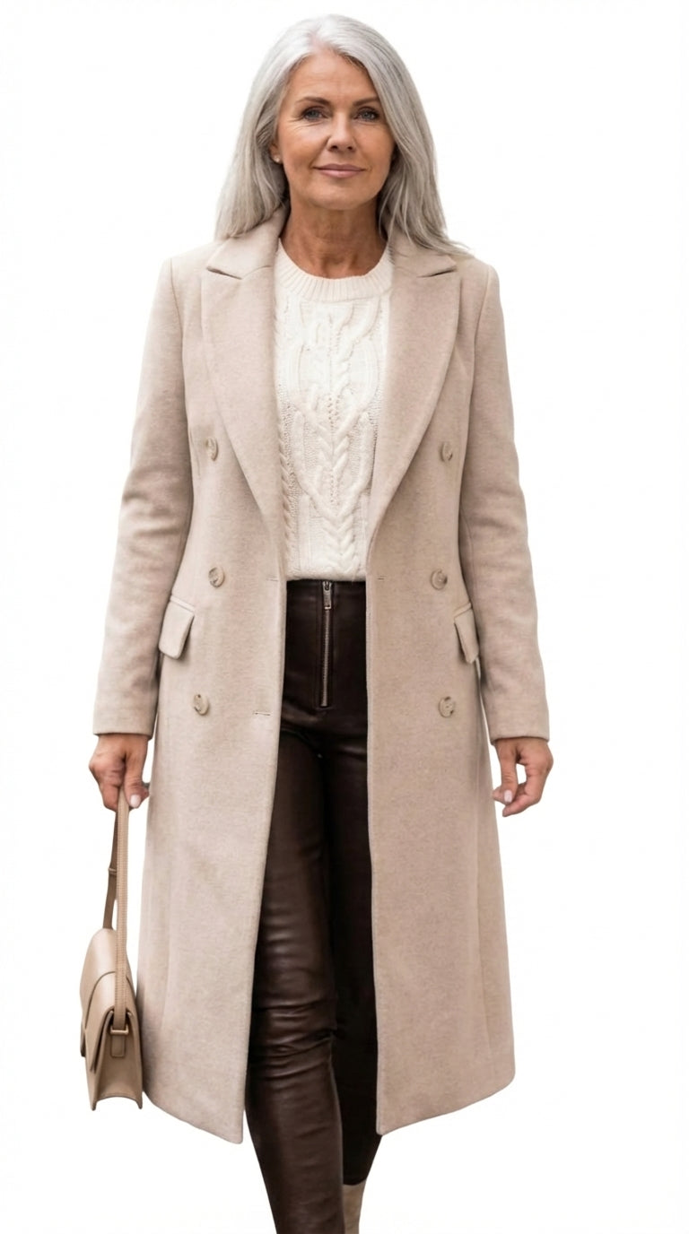 BETSABÉ™ | ABRIGO LARGO Y ELEGANTE