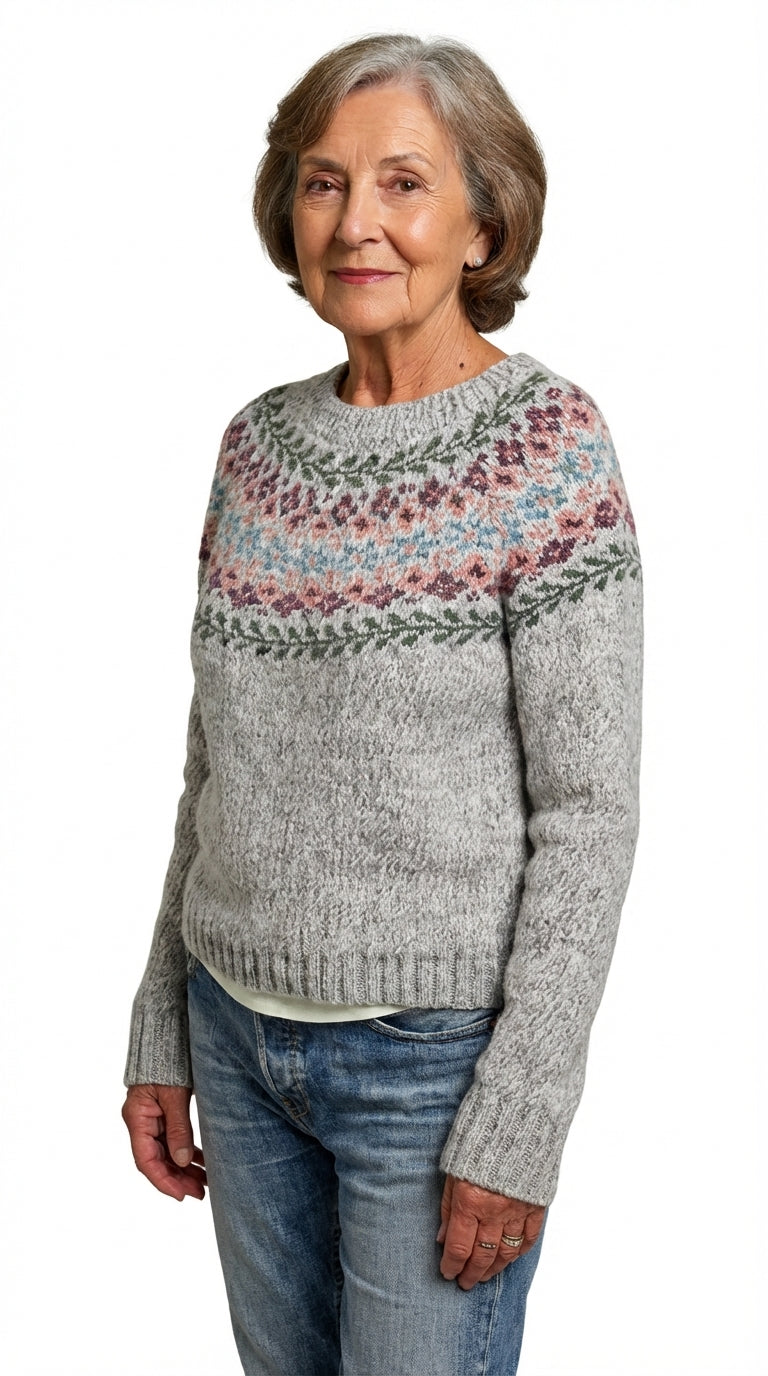 BRIDGET™ | SUÉTER VINTAGE DE PUNTO ISLANDÉS