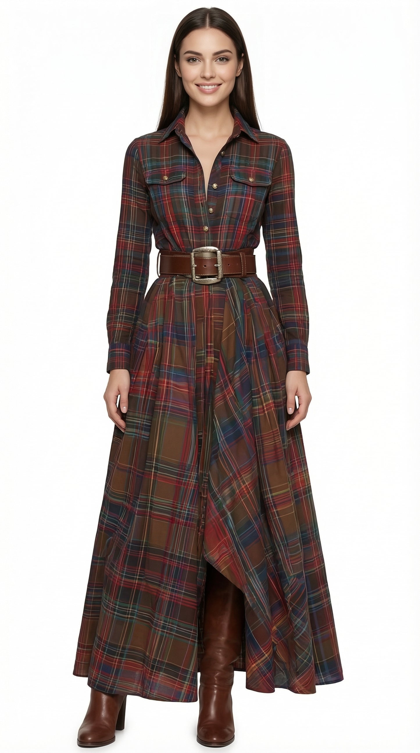 JULIETA™ | VESTIDO CAMISERO MAXI