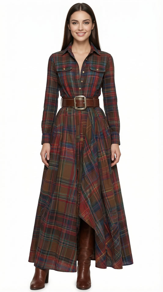 JULIETA™ | VESTIDO CAMISERO MAXI