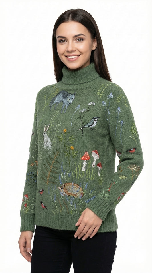 ASHLY™ | JERSEY DE CUELLO ALTO CÁLIDO Y ELEGANTE