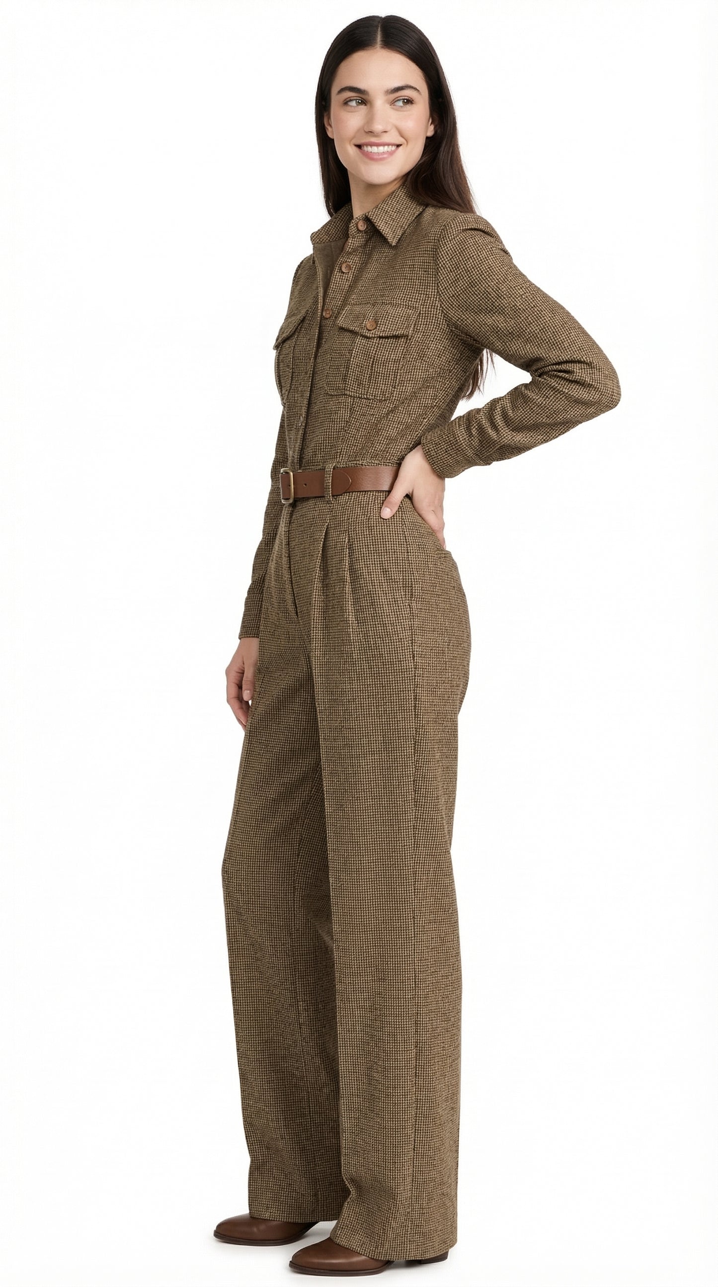 OLGA™ | MONO DE LANA ESCOCESA TWEED