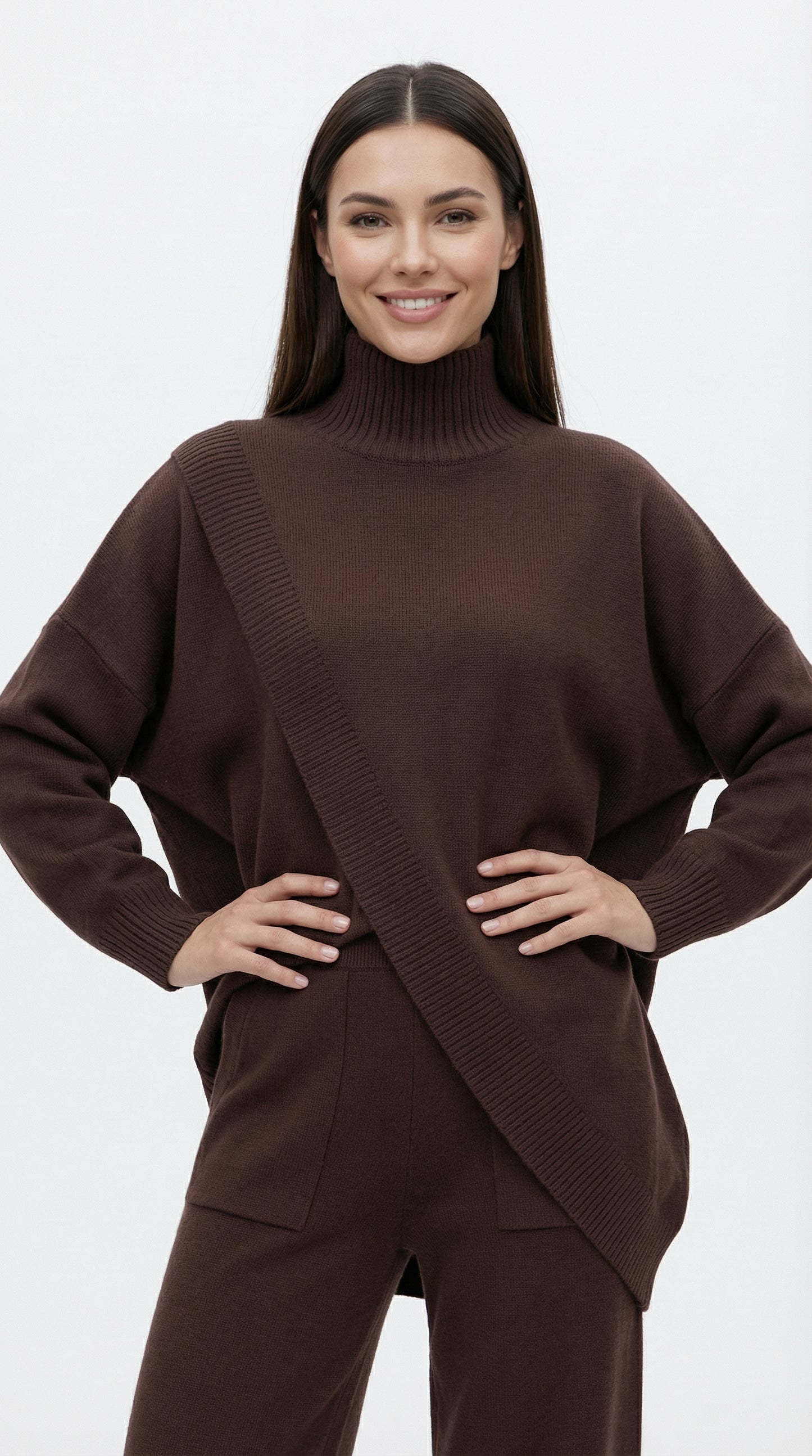 Jersey Cuello Alto Oversize