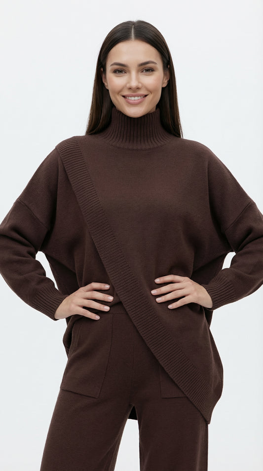 Jersey Cuello Alto Oversize