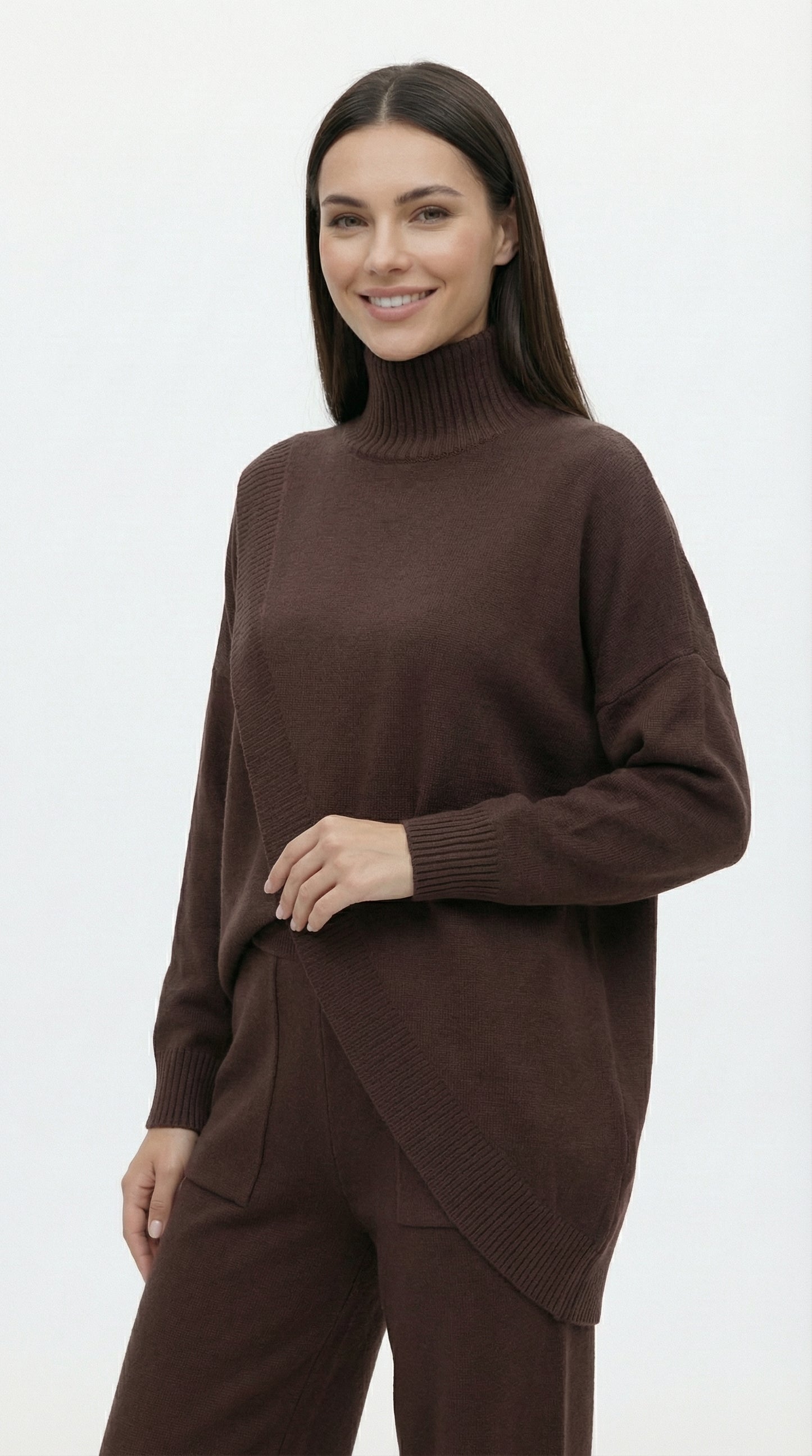 Jersey Cuello Alto Oversize