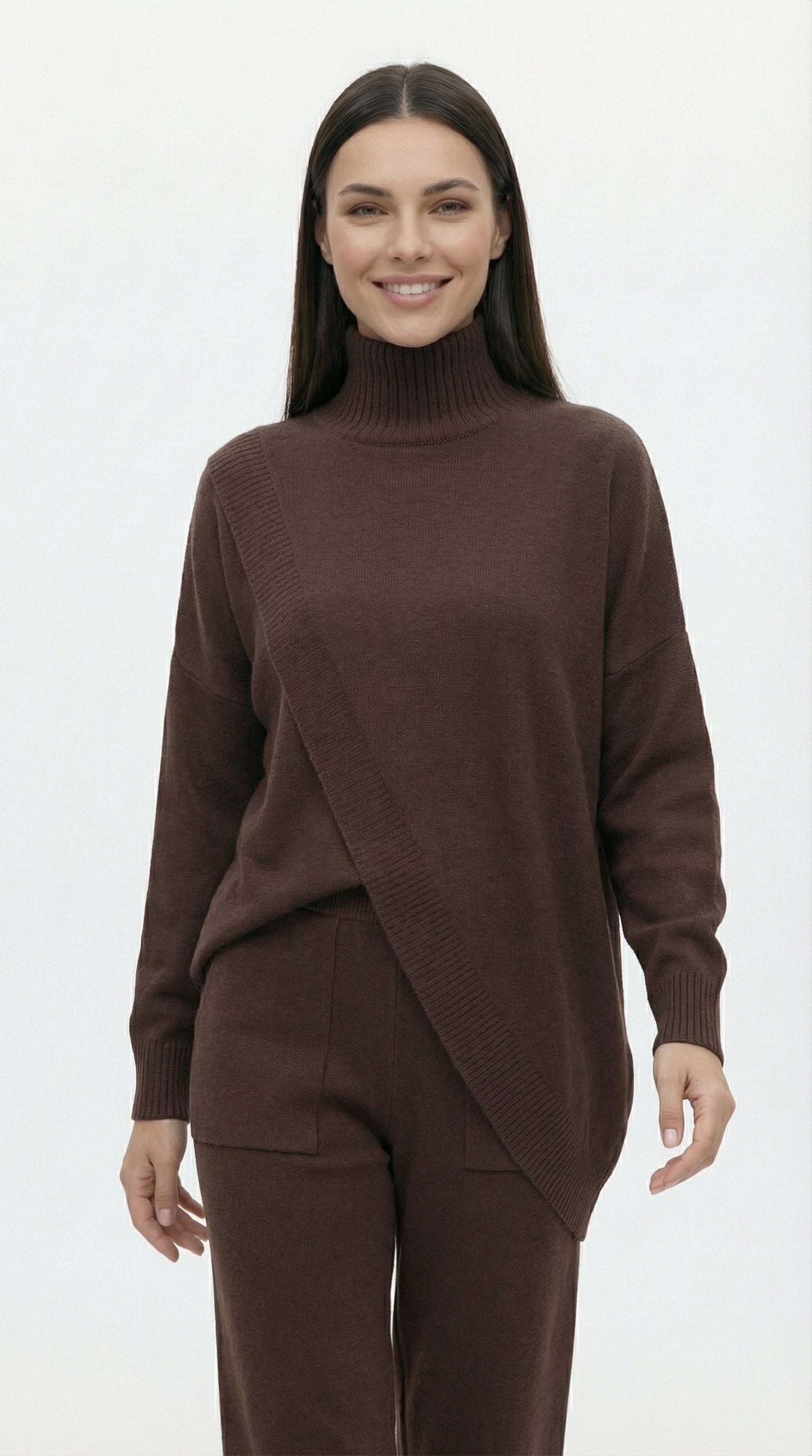 Jersey Cuello Alto Oversize