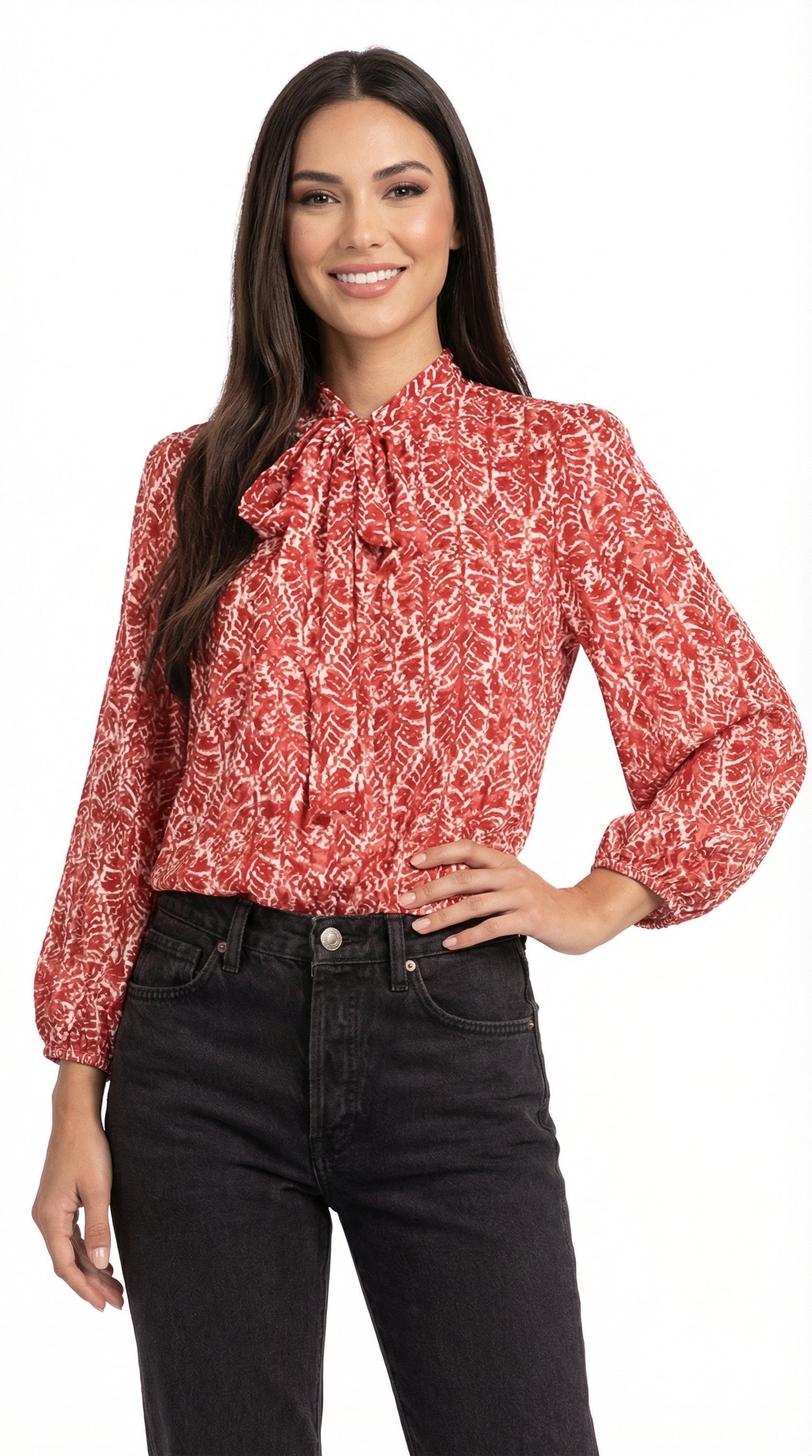 Blusa Lazo Estampada