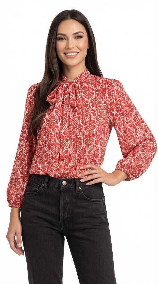Blusa Lazo Estampada