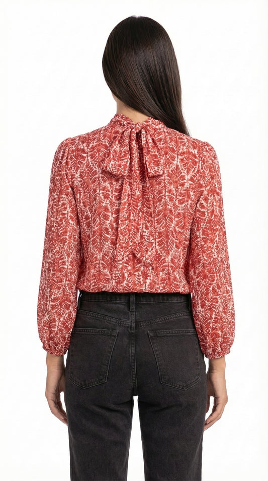 Blusa Lazo Estampada