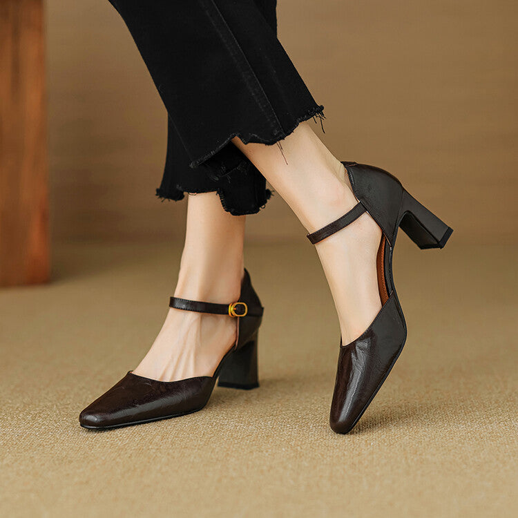 Carmen / Tacones Mary Jane Burdeosᵛᶜ