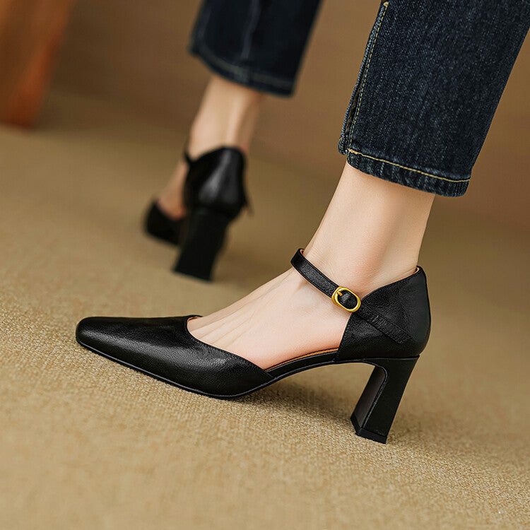 Carmen / Tacones Mary Jane Burdeosᵛᶜ