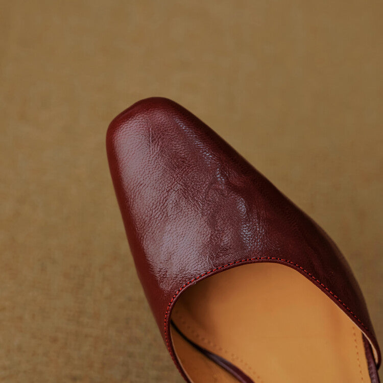 Carmen / Tacones Mary Jane Burdeosᵛᶜ
