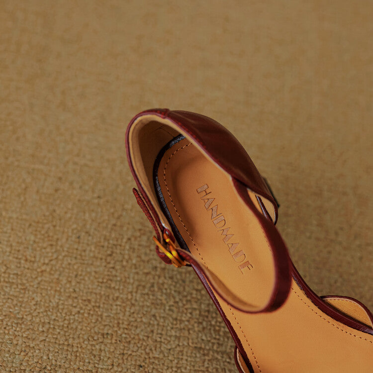 Carmen / Tacones Mary Jane Burdeosᵛᶜ