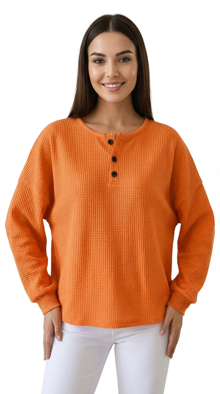 HELA™ | SUÉTER CÁLIDO DE PUNTO WAFFLE