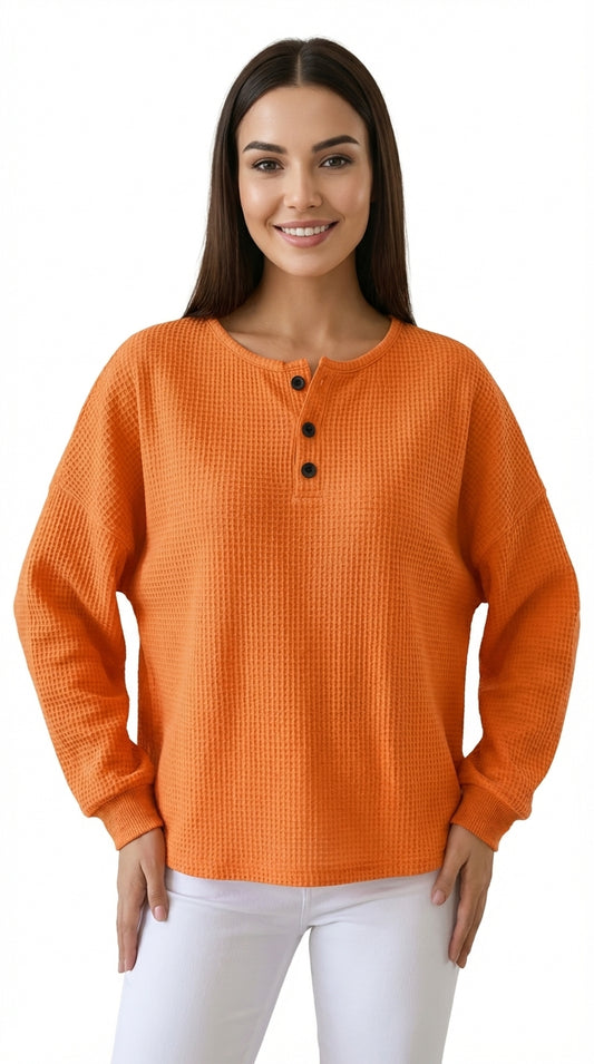 HELA™ | SUÉTER CÁLIDO DE PUNTO WAFFLE