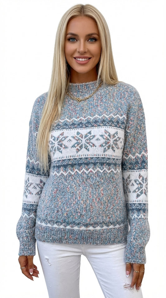 KAROLINA™ | SUÉTER VINTAGE DE PUNTO ISLANDÉS