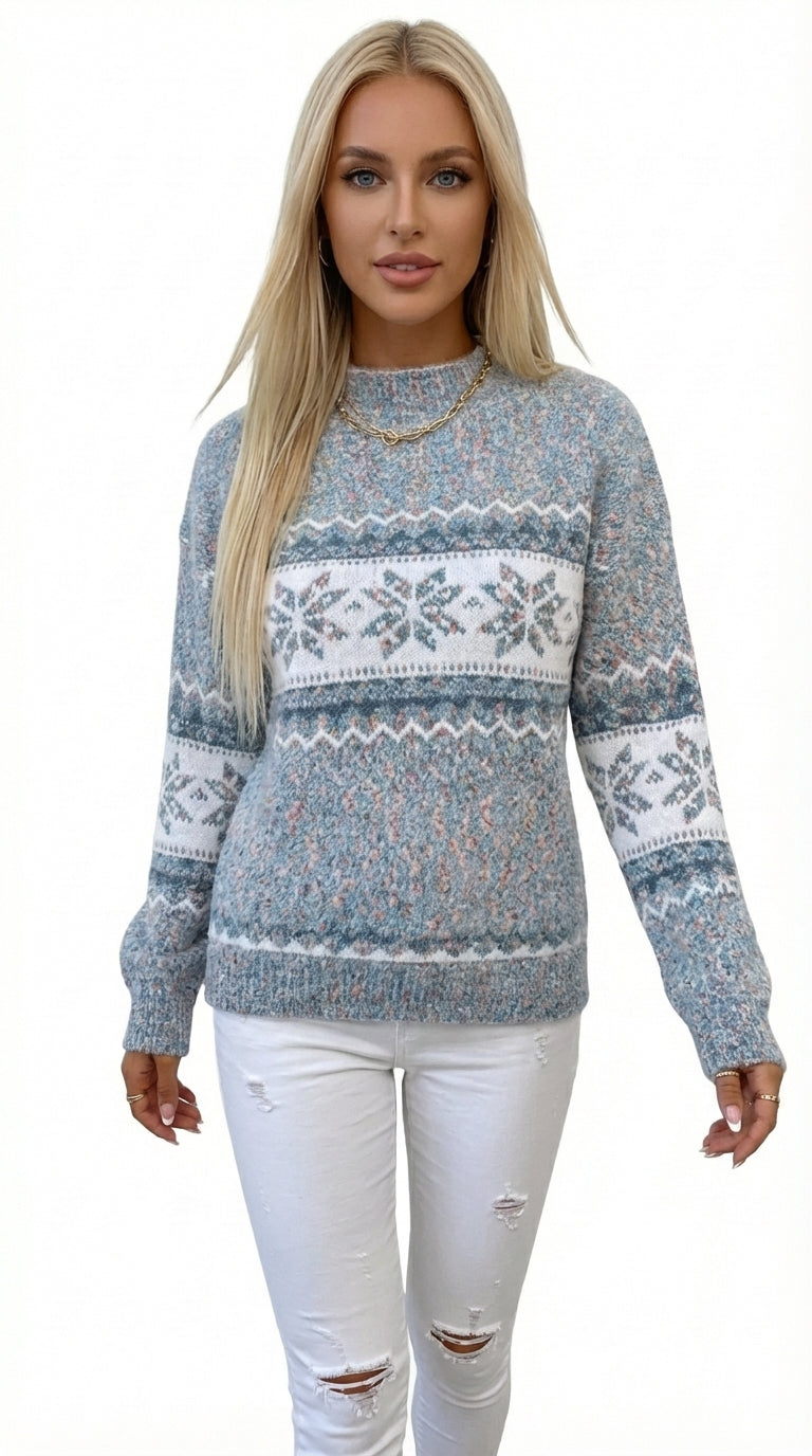 KAROLINA™ | SUÉTER VINTAGE DE PUNTO ISLANDÉS