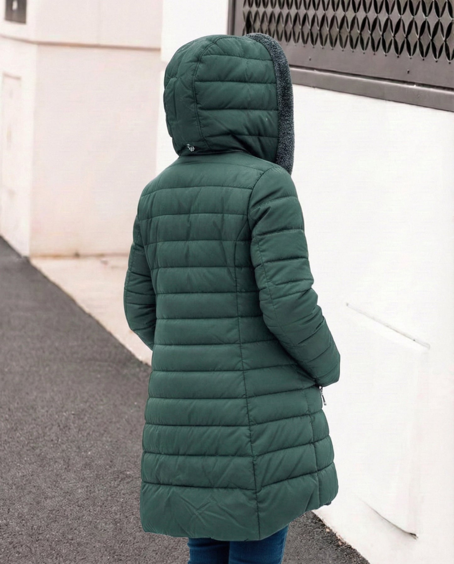 REBECA™ | CHAQUETA ACOLCHADA DE FORRO POLAR