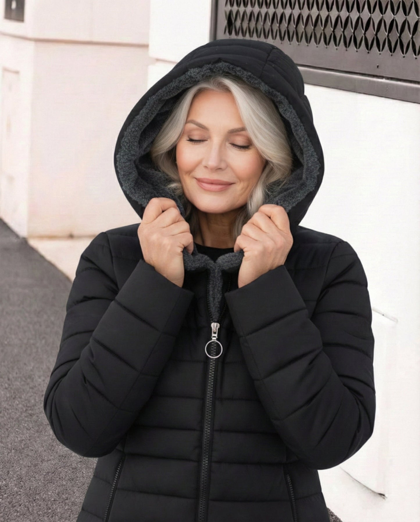 REBECA™ | CHAQUETA ACOLCHADA DE FORRO POLAR