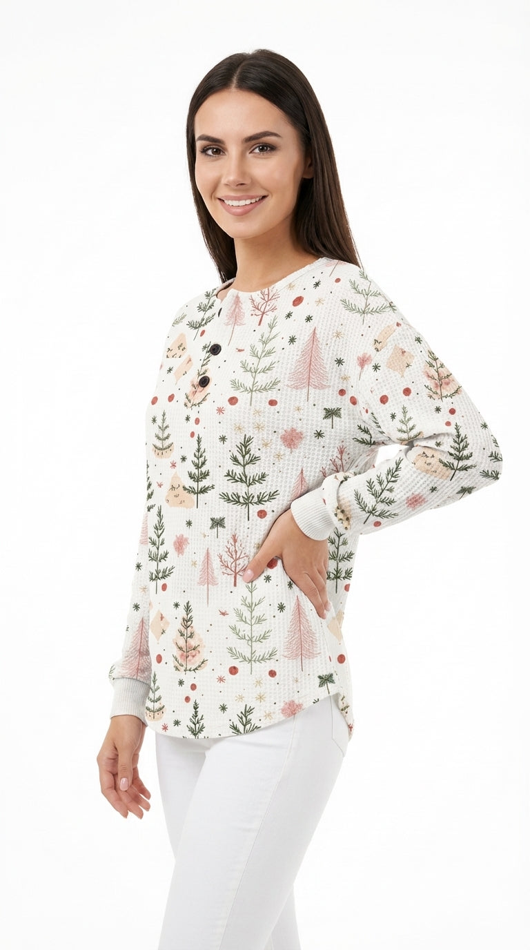 MATILDE™ | SUÉTER DE PUNTO COMPACTO NAVIDEÑO