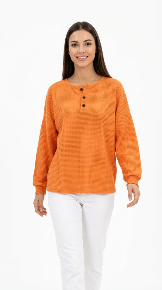 HELA™ | SUÉTER CÁLIDO DE PUNTO WAFFLE