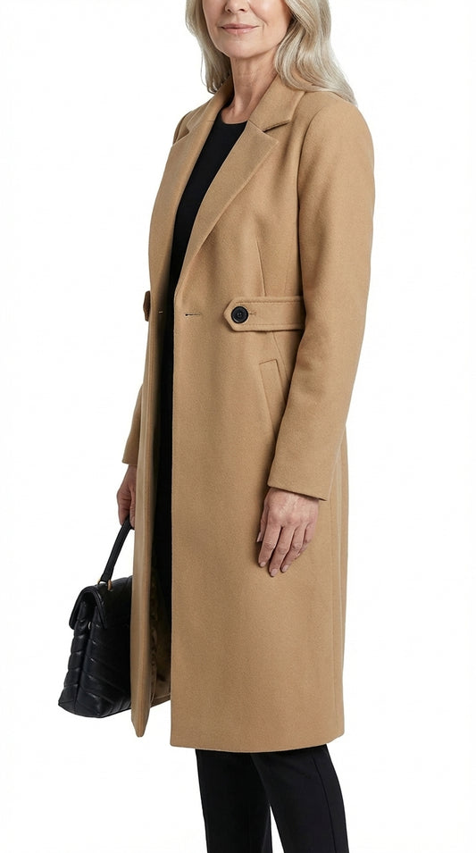 ABIGAIL™ | ABRIGO CLÁSICO ENTALLADO