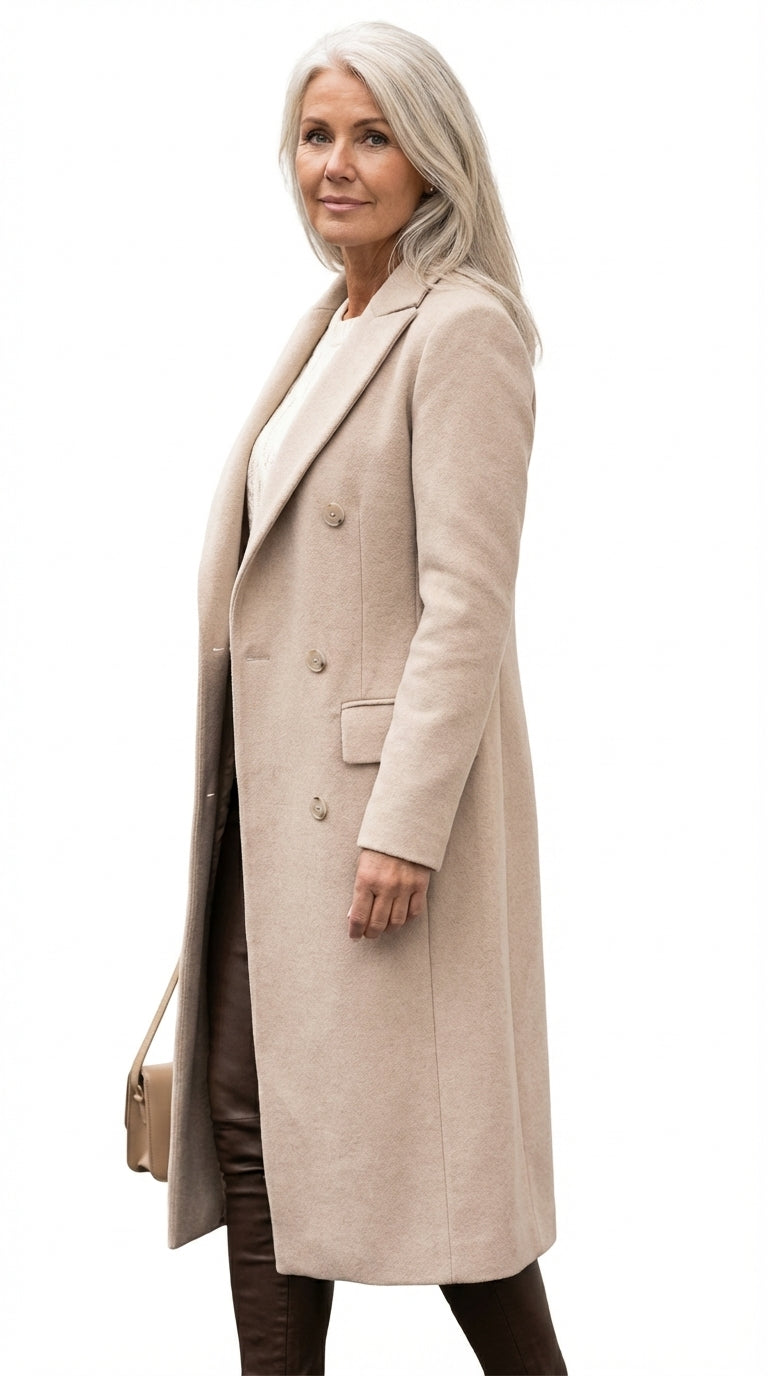 BETSABÉ™ | ABRIGO LARGO Y ELEGANTE
