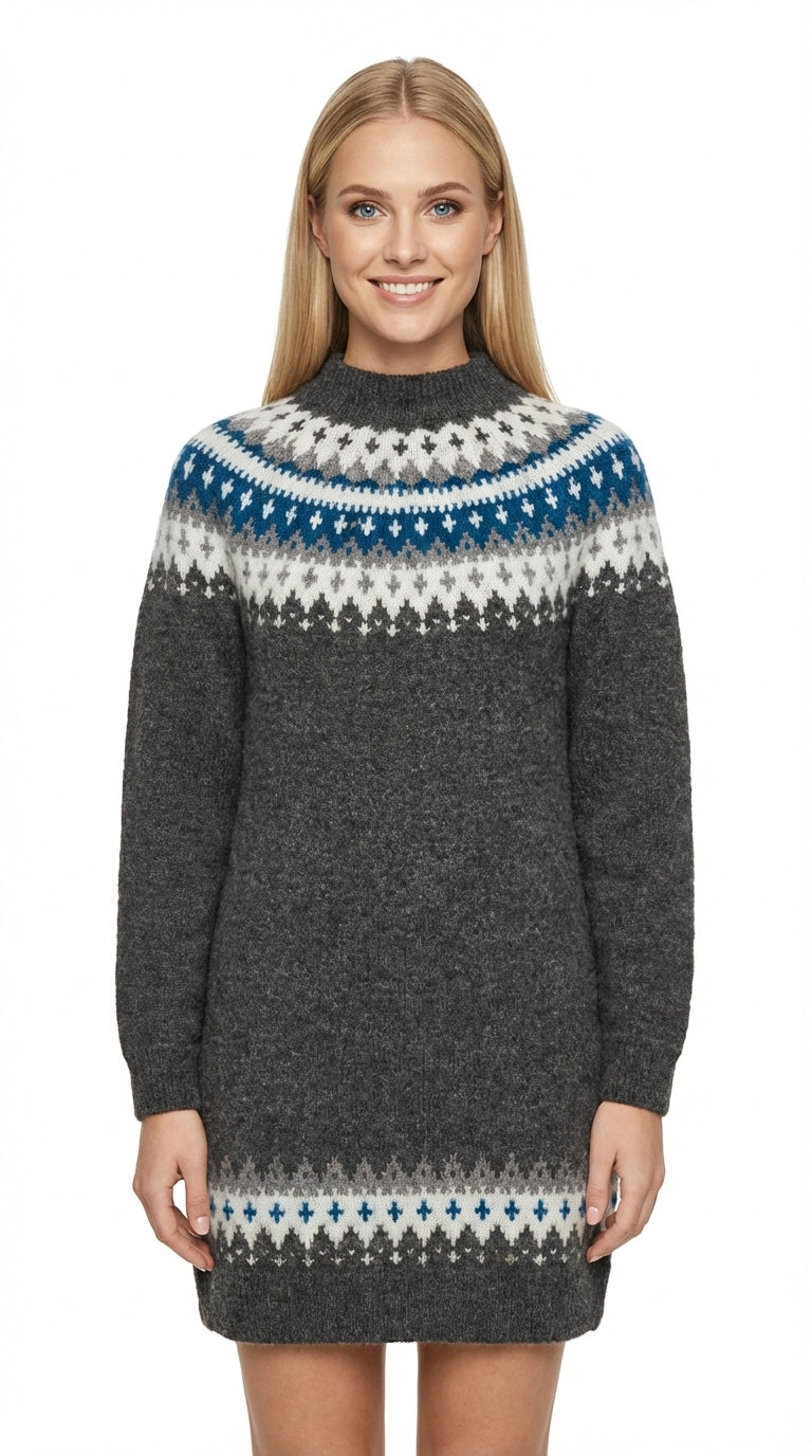 ABRIL™ | SUÉTER VINTAGE DE PUNTO ISLANDÉS