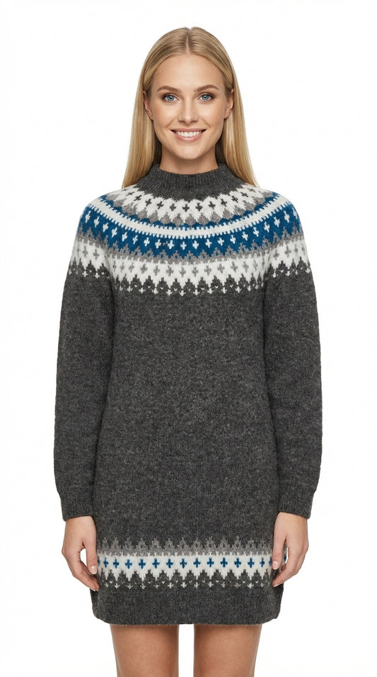 ABRIL™ | SUÉTER VINTAGE DE PUNTO ISLANDÉS