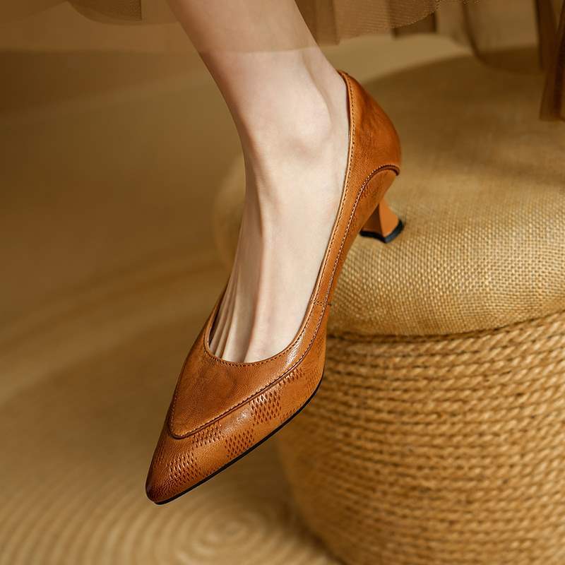 Inés / Tacones Retro Texturaᵛᶜ