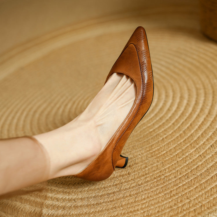 Inés / Tacones Retro Texturaᵛᶜ
