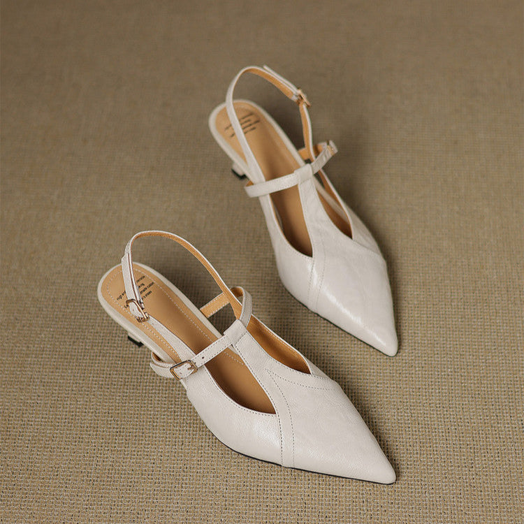 Adela / Tacones Cut-Out Burdeosᵛᶜ