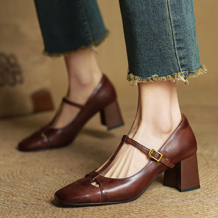 Rocío / Tacones Vintage Hebillaᵛᶜ