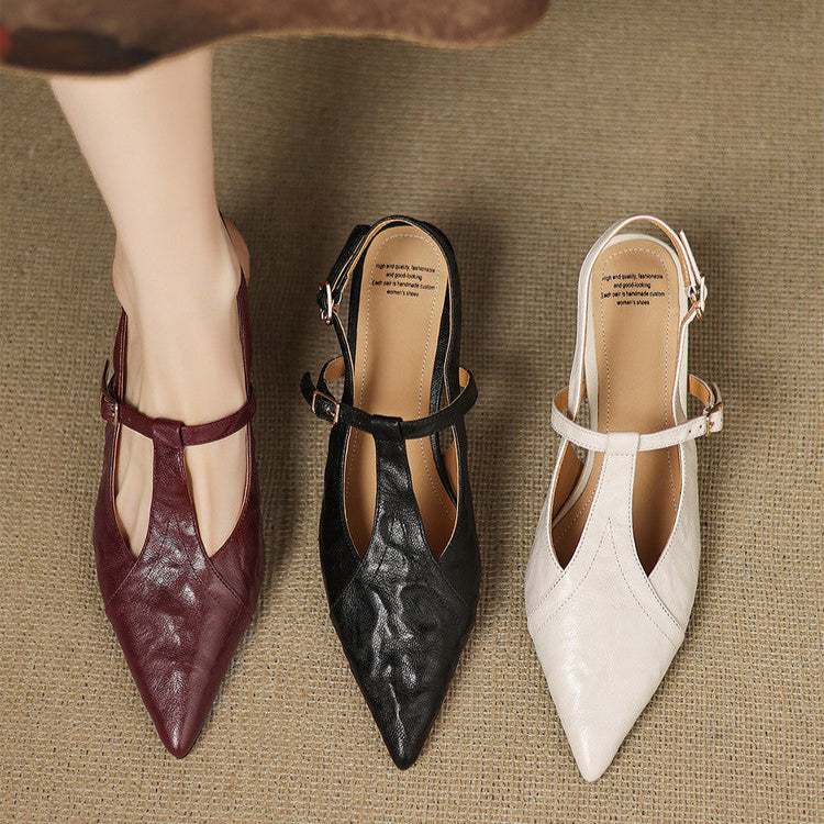 Adela / Tacones Cut-Out Burdeosᵛᶜ