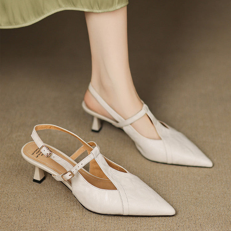 Adela / Tacones Cut-Out Burdeosᵛᶜ