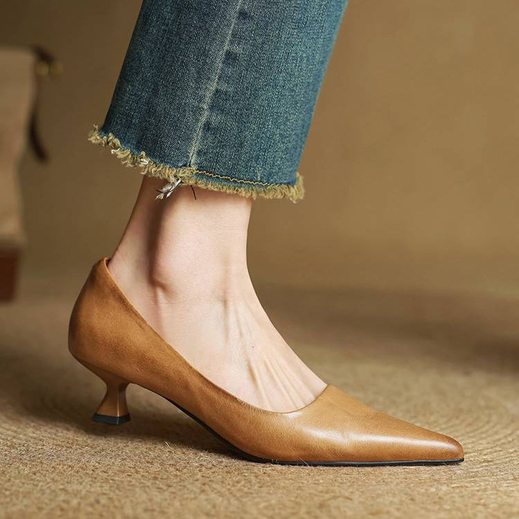 Lucía / Tacones Slip Burdeosᵛᶜ