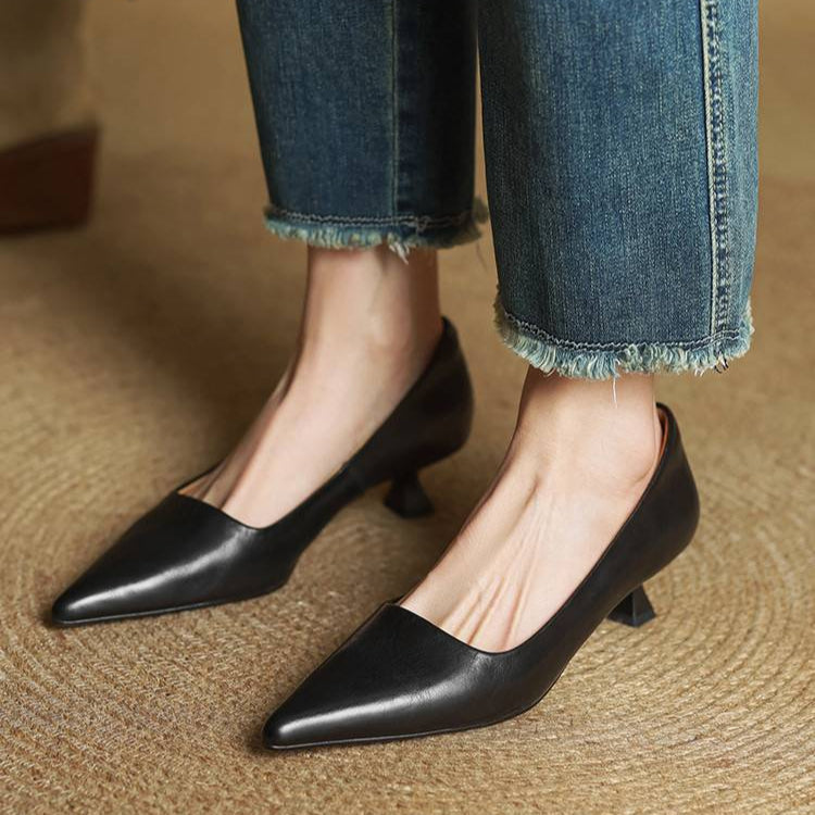 Lucía / Tacones Slip Burdeosᵛᶜ