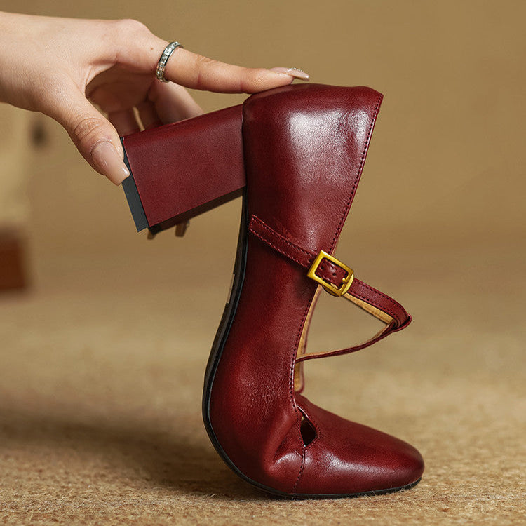 Rocío / Tacones Vintage Hebillaᵛᶜ