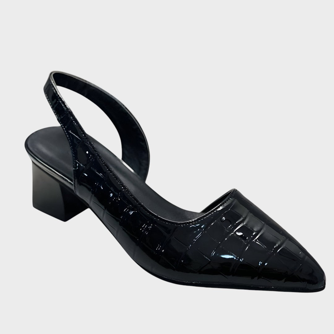 Livia / Tacones Slingback Crocᵛᶜ