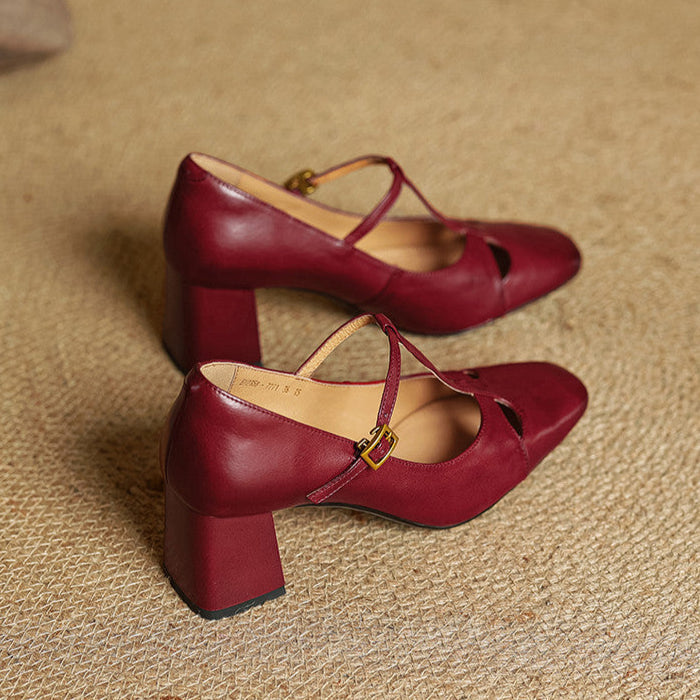Rocío / Tacones Vintage Hebillaᵛᶜ