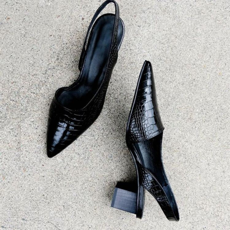 Valeriaᵛᶜ / Tacones Slingback Textura