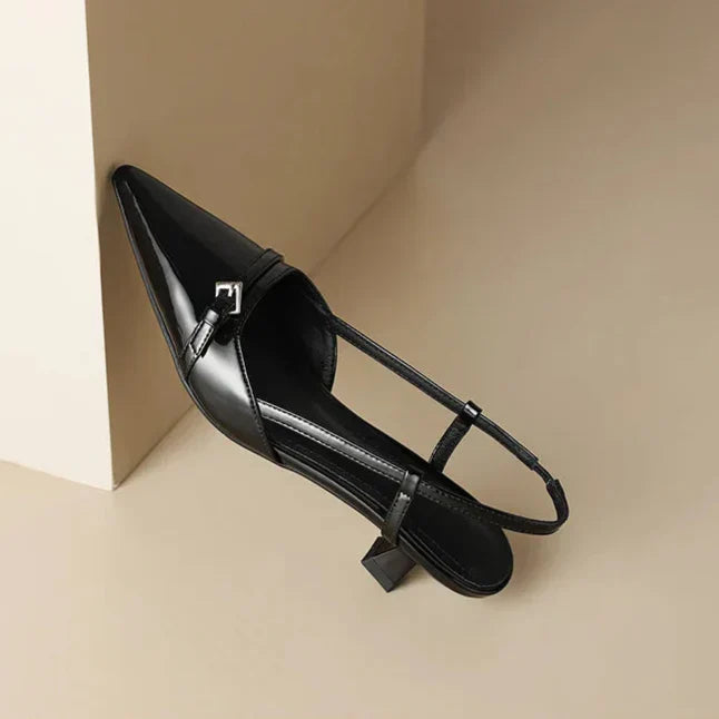 Tacones Slingback Burdeosᵛᶜ